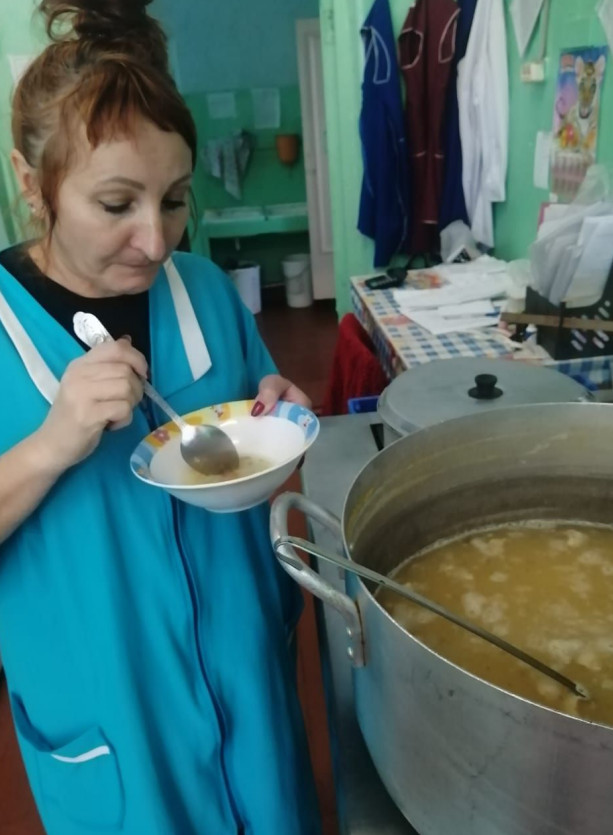 Проверка качества пищи  родителями..