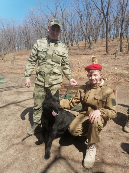 Побывали в гостях на пограничной заставе «Виноградная»..