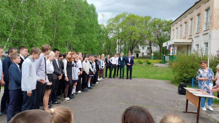 Вручение знаков «ГТО».